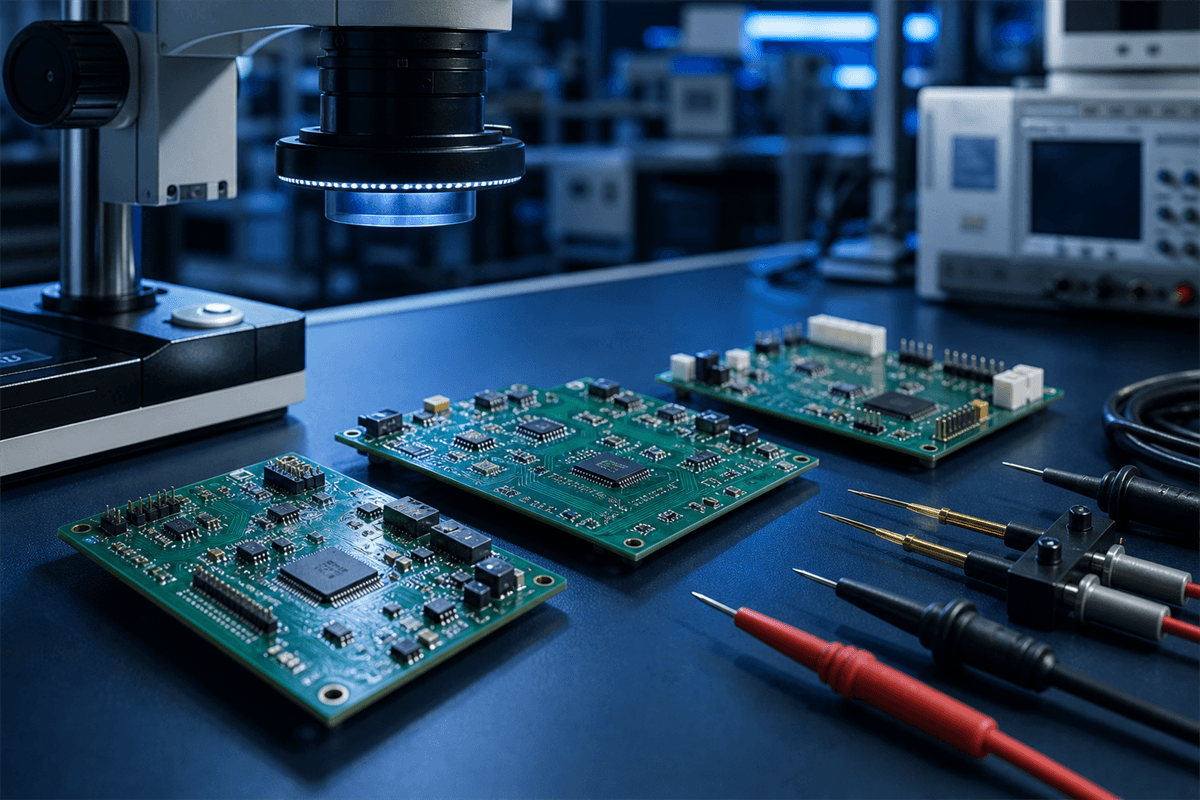 SJPCB prototype PCB boards prepared for engineering inspection and testing